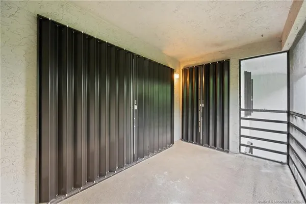 a view of a elevator
