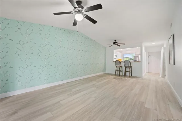 wooden floor in an empty room