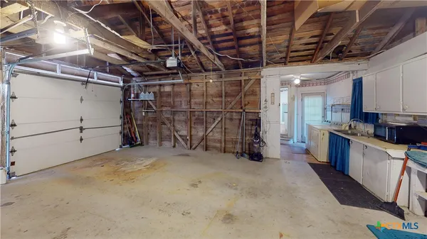 a view of a storage & utility room