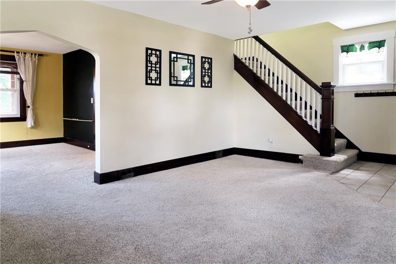 124 Ridgewood Avenue Pittsburgh, PA 15229 - Photo 5 of 21 Living Room: 14x21, open to Dining Room.