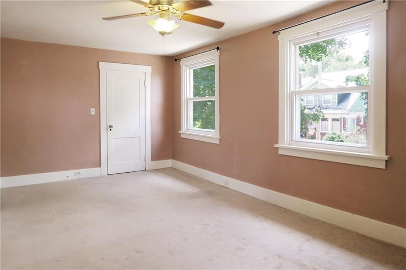 124 Ridgewood Avenue Pittsburgh, PA 15229 - Photo 10 of 21 Bedroom 1: 12x20, 2nd floor, front of house.