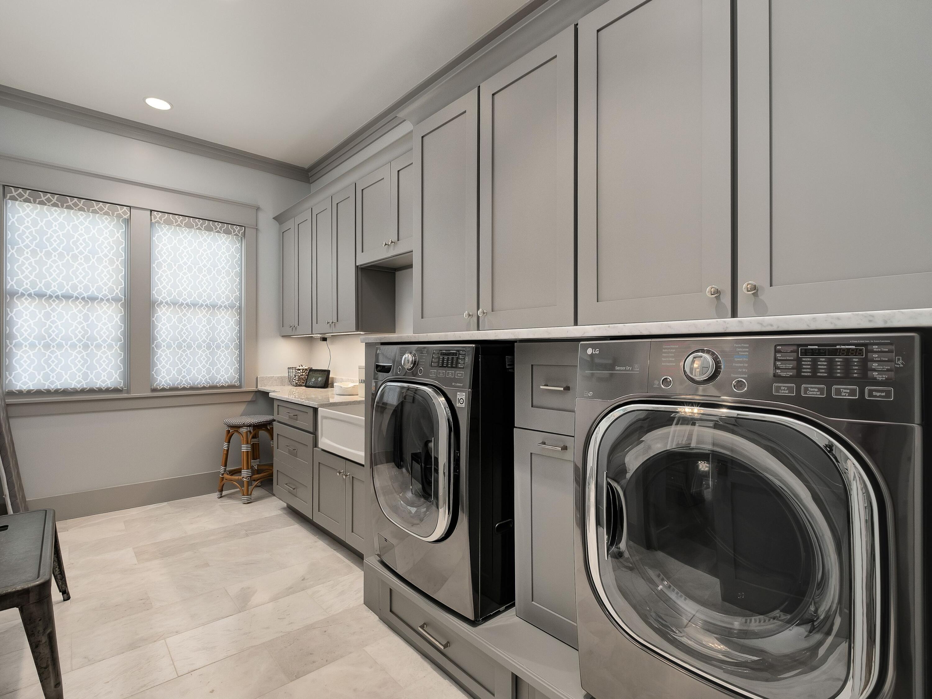 179 Brenda Ln Inlet Beach Inlet Beach, FL 32461 - Photo 35 of 63 a utility room with sink dryer and washer