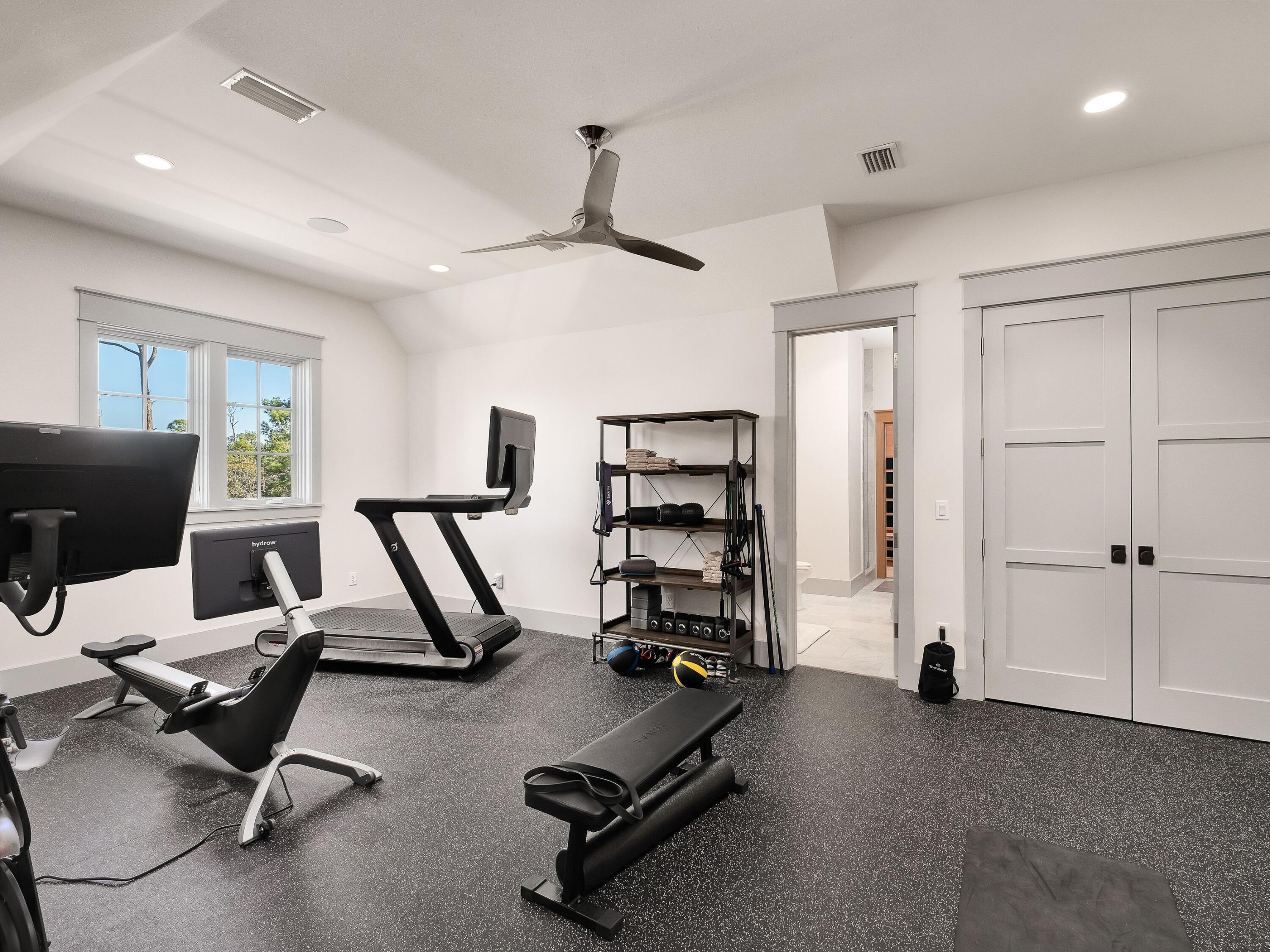 179 Brenda Ln Inlet Beach Inlet Beach, FL 32461 - Photo 36 of 63 a view of a room with gym equipment