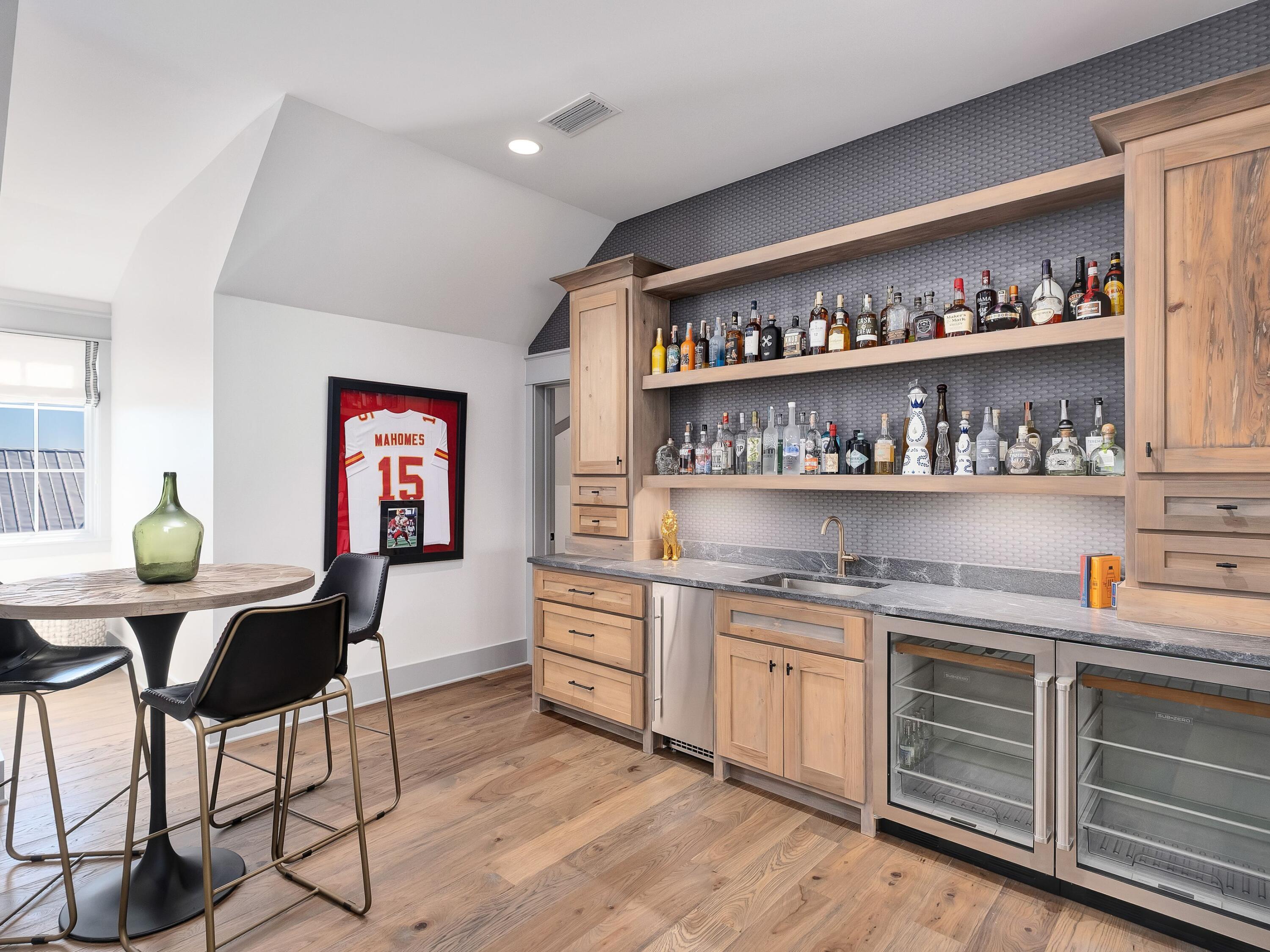 179 Brenda Ln Inlet Beach Inlet Beach, FL 32461 - Photo 7 of 63 a kitchen with stainless steel appliances granite countertop a coffee table and chairs