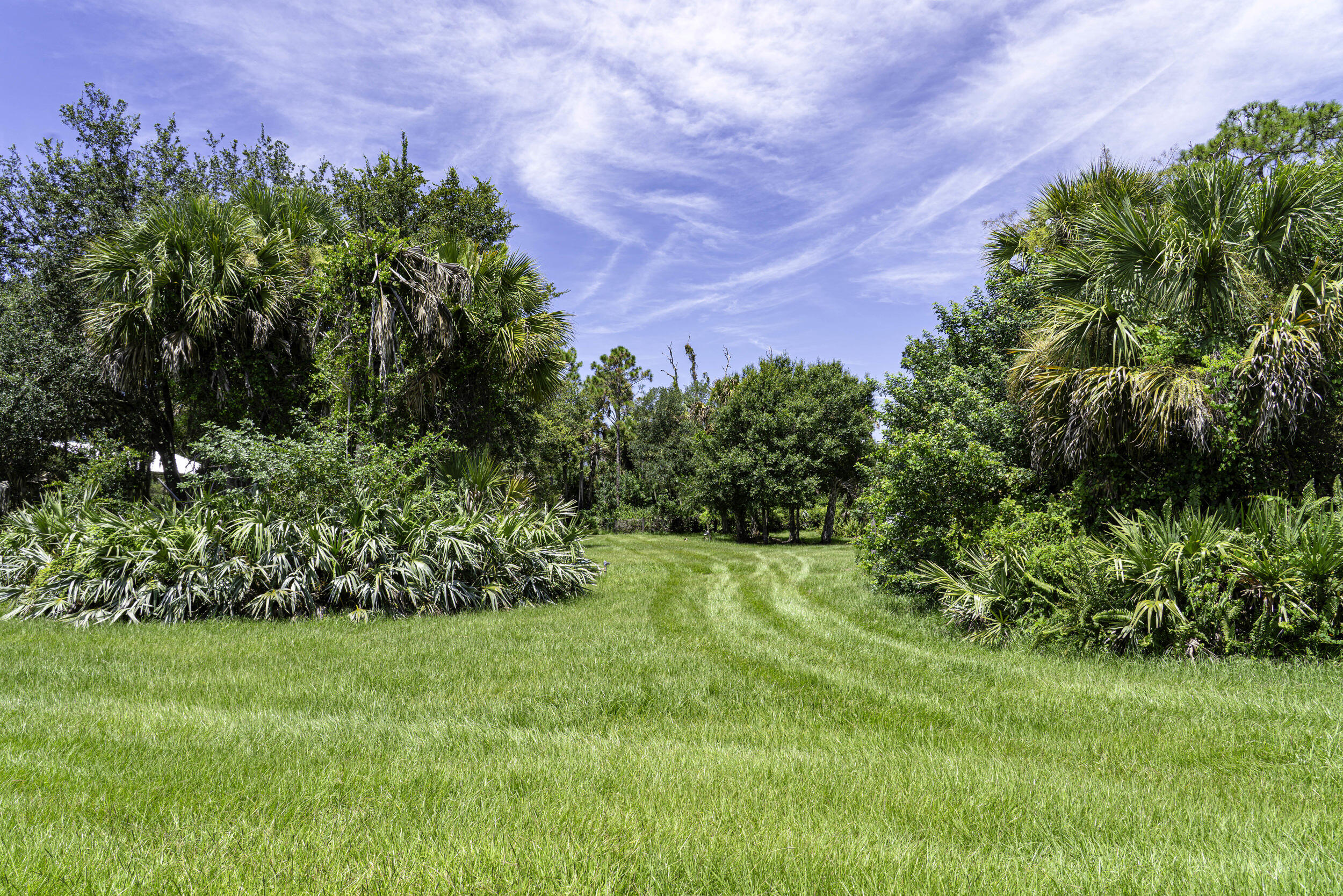 4902 Southwest Wild Turkey Lane Okeechobee, FL 34974 - Photo 8 of 17 a view of a garden with a building in the background