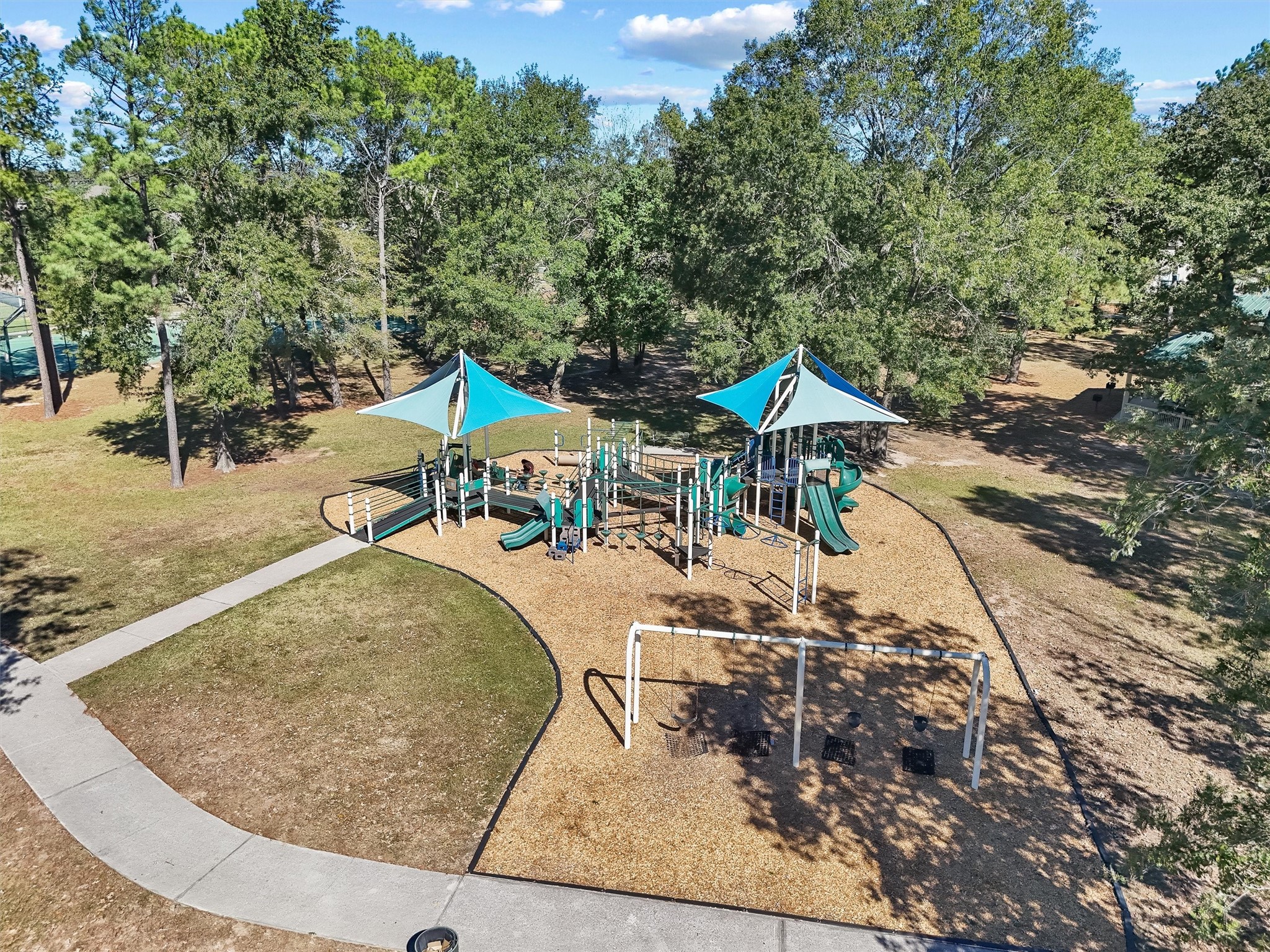 3841 Enchanted Timbers Lane Spring, TX 77386 - Photo 27 of 28 an outdoor space with seating