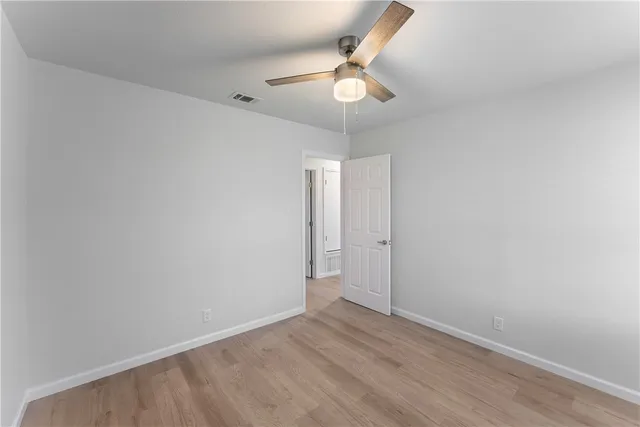 wooden floor in an empty room