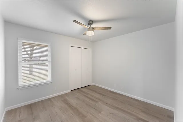 wooden floor in an empty room