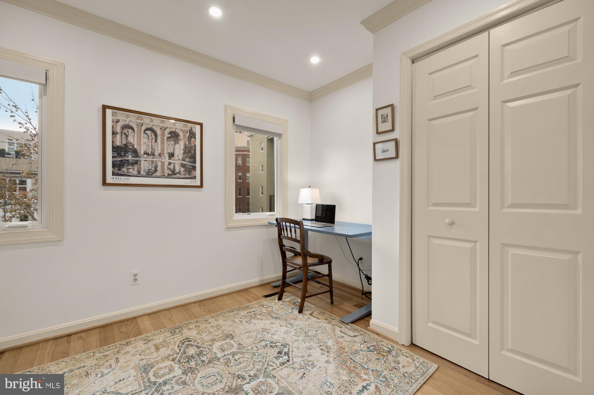 1715 15th Street Northwest, Unit 41 Washington, DC 20009 - Photo 12 of 32 Second bedroom currently configured as an office