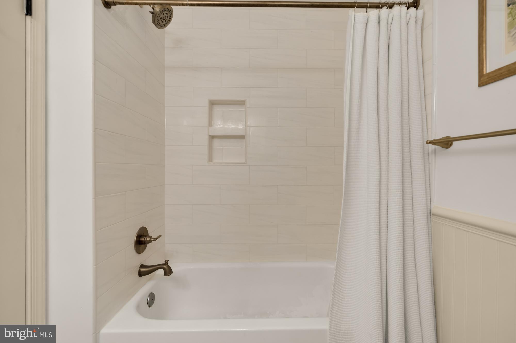 1715 15th Street Northwest, Unit 41 Washington, DC 20009 - Photo 15 of 32 Newly tiled shower