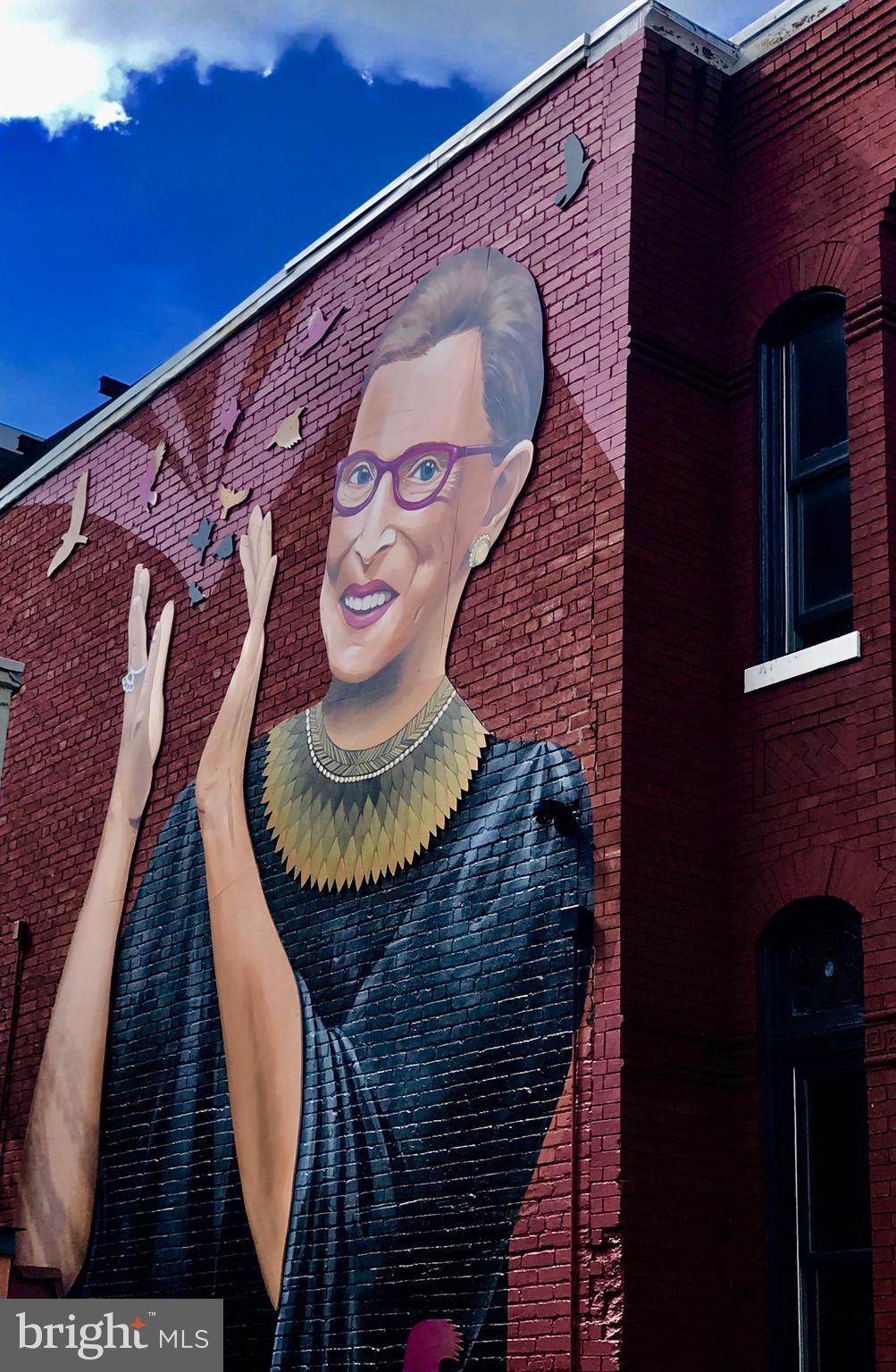 1715 15th Street Northwest, Unit 41 Washington, DC 20009 - Photo 27 of 32 Murals dot the neighborhood