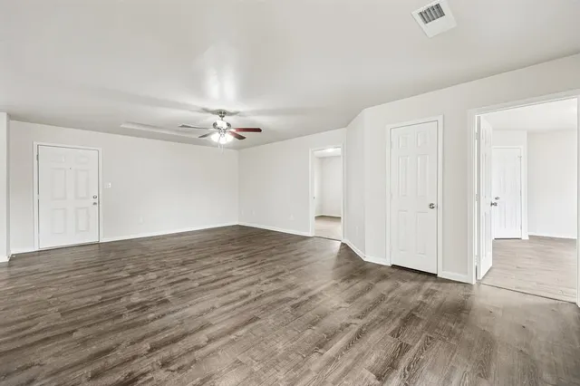 wooden floor in an empty room