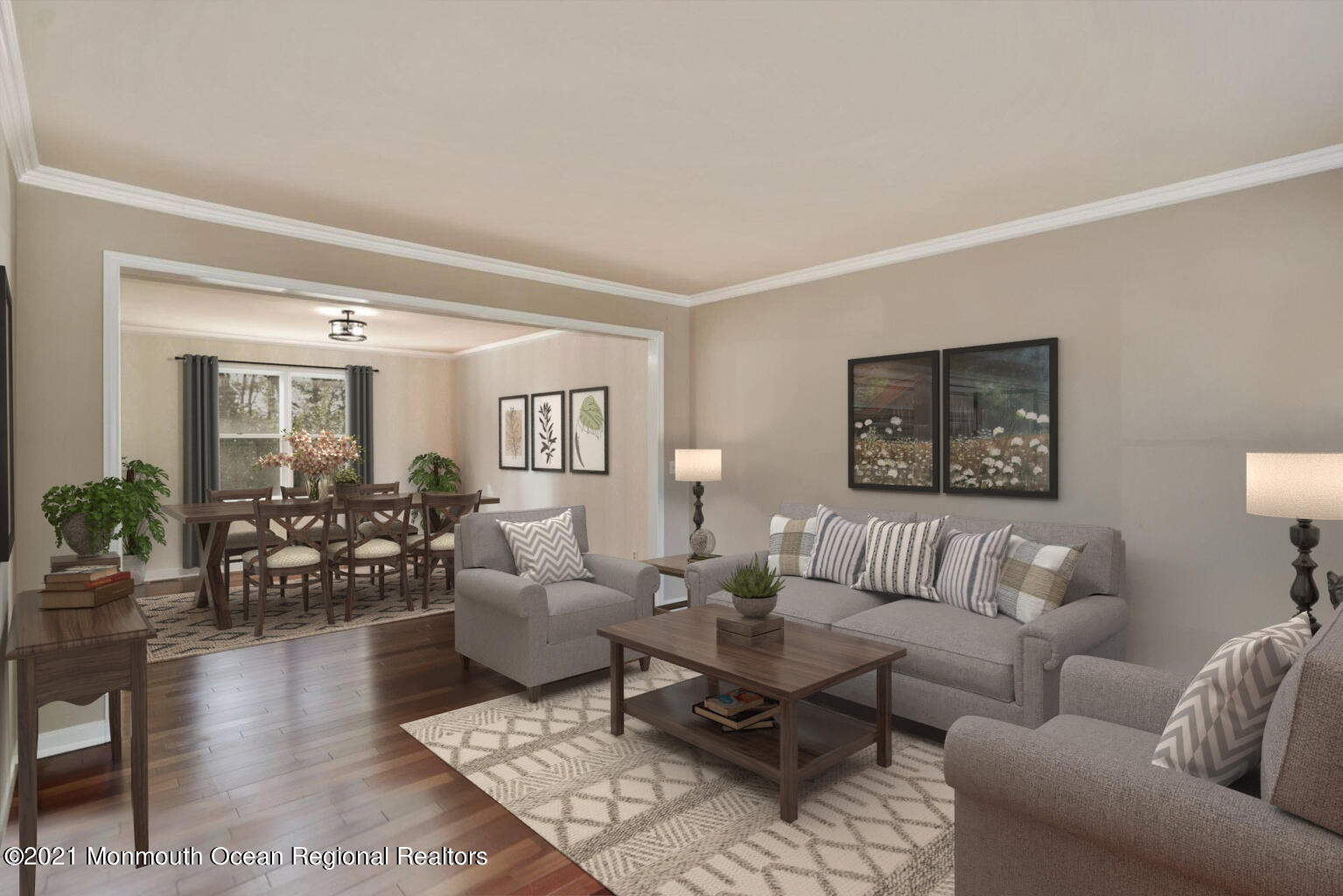 5 Roller Road Asbury Park, NJ 07712 - Photo 7 of 57 a living room with furniture and wooden floor