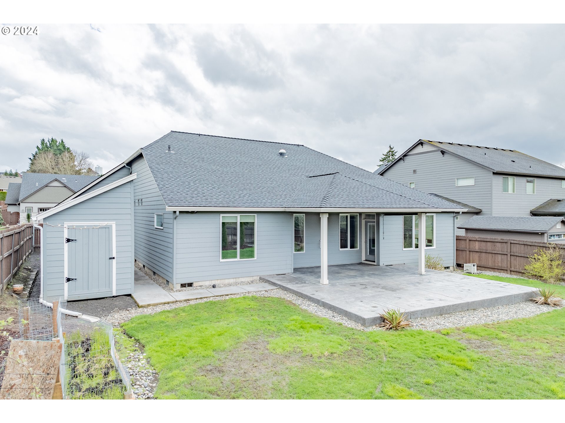 2714 Northeast 167th Circle Ridgefield, WA 98642 - Photo 29 of 35 a view of a yard in front of a house