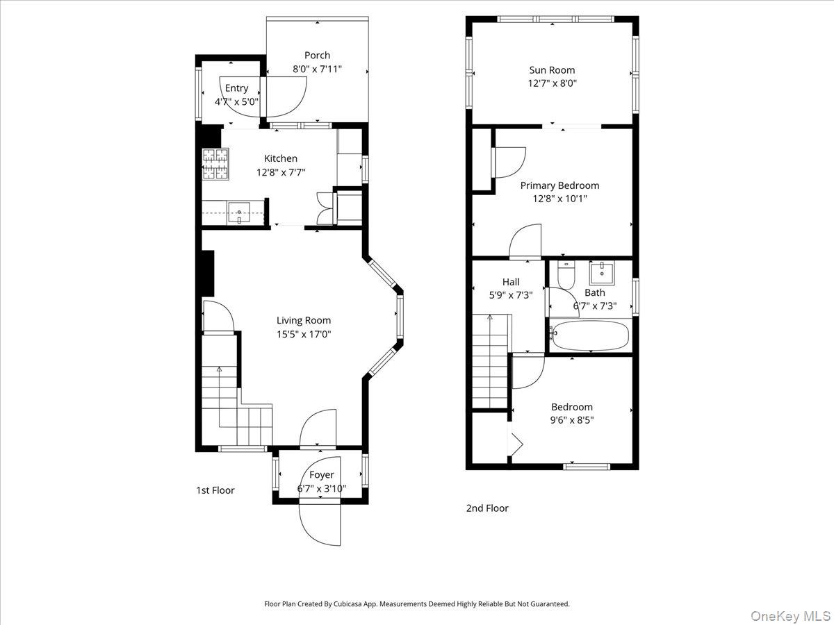 53 Allen Street, Unit 2 Dobbs Ferry, NY 10522 - Photo 28 of 28 View of home floor plan