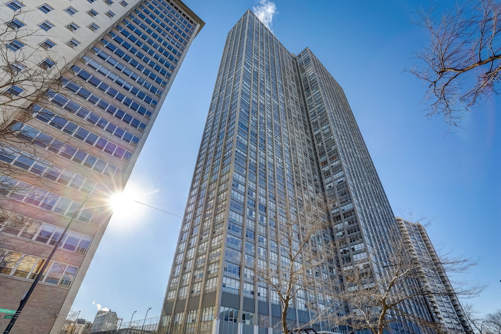 655 West Irving Park Road, Unit 1713 Chicago, IL 60613 - Photo 1 of 1 a view of a tall building