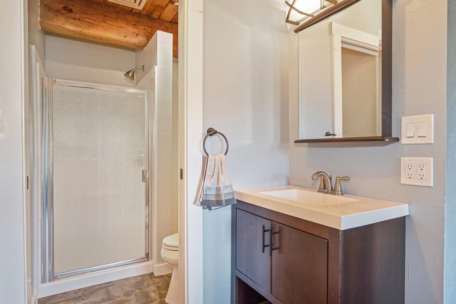 5000 Reservation Road Placerville, CA 95667 - Photo 45 of 85 a bathroom with a sink and a mirror