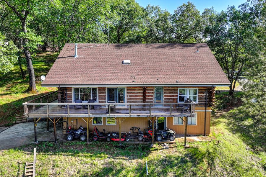 5000 Reservation Road Placerville, CA 95667 - Photo 68 of 85 an aerial view of a house with swimming pool and a yard