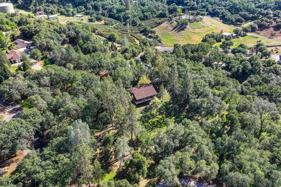 5000 Reservation Road Placerville, CA 95667 - Photo 78 of 85 an aerial view of residential house with outdoor space and swimming pool