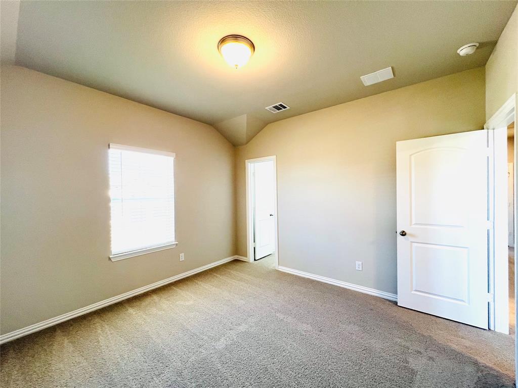 3305 Cross Shr Drive Anna, TX 75409 - Photo 27 of 31 Unfurnished room featuring carpet and lofted ceiling