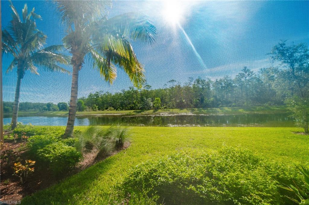 9590 Trevi Court, Unit 5317 Naples, FL 34113 - Photo 22 of 38 a view of a lake with a big yard