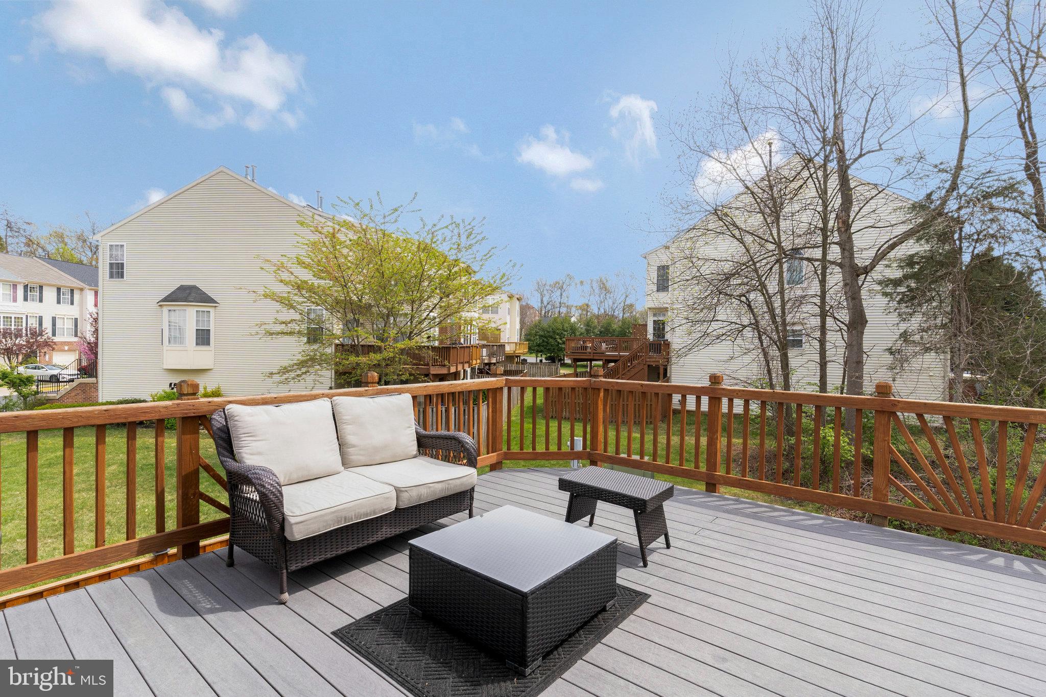 8110 Cerromar Way Gainesville, VA 20155 - Photo 37 of 51 Large Composite Deck off Kitchen