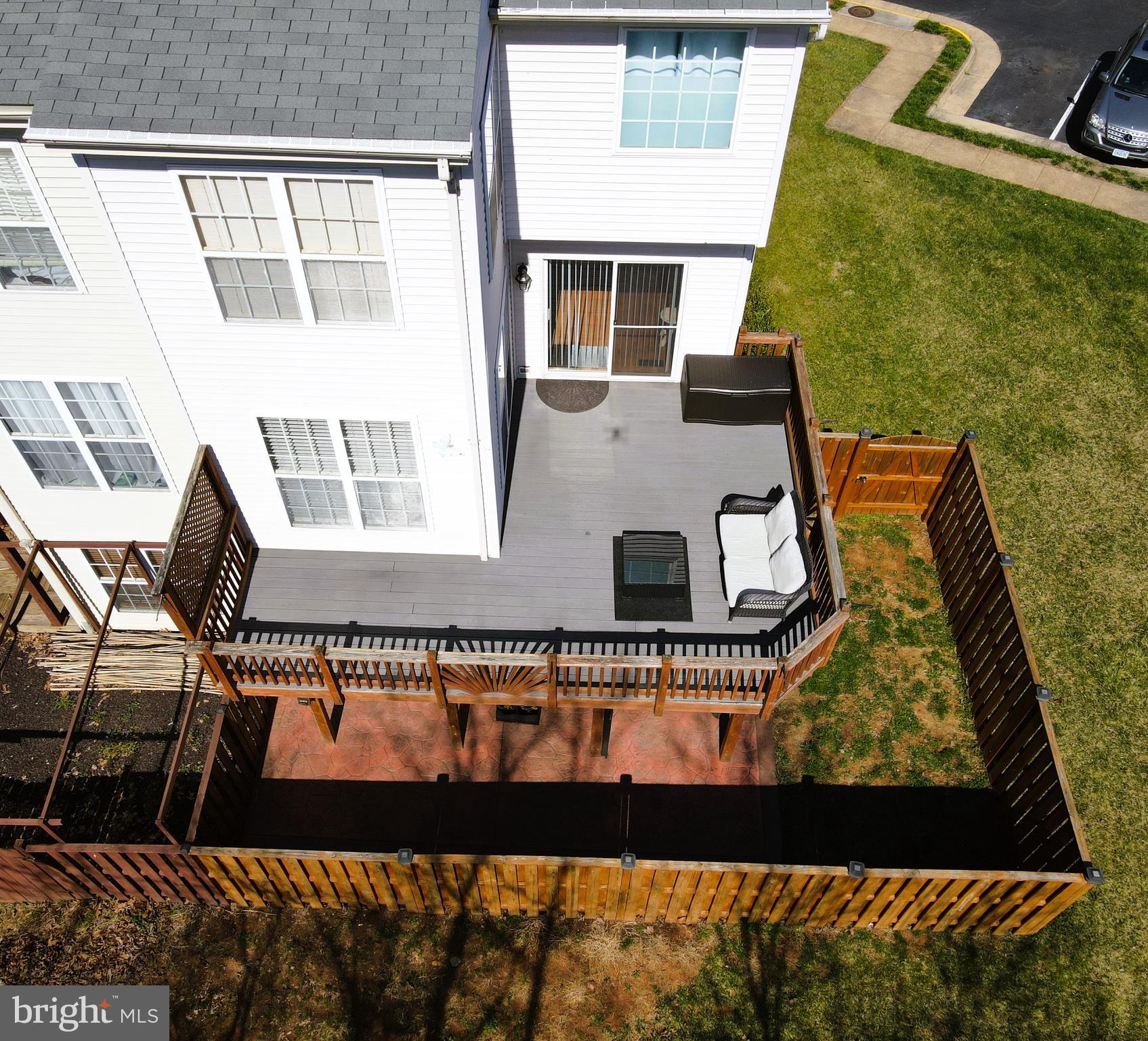 8110 Cerromar Way Gainesville, VA 20155 - Photo 50 of 51 Fully Fenced Rear Yard w/ Deck & Patio