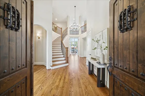 a kitchen with sink cabinets and window