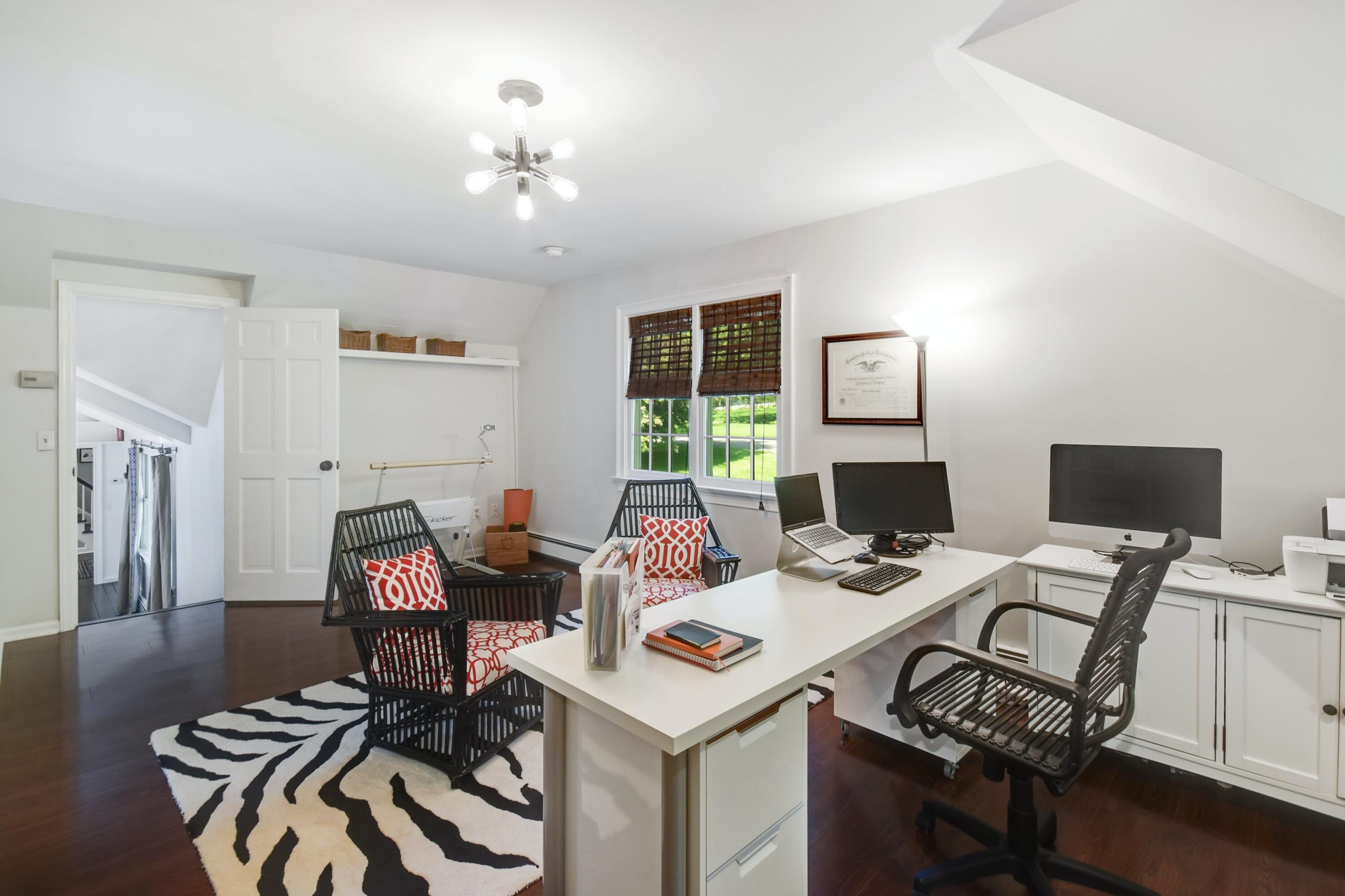 181 Brushy Ridge Road New Canaan, CT 06840 - Photo 14 of 34 a view of a workspace with furniture