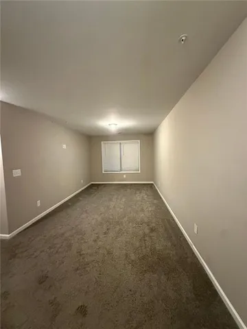 a view of empty room