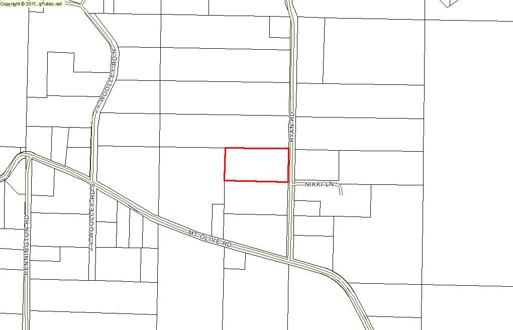 4.7-ac Ryan Road Crestview, FL 32539 - Photo 9 of 10 Tax Plat zoomed out