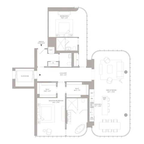 $6,800,000 | 565 Broome Street, Unit N27B | Hudson Square