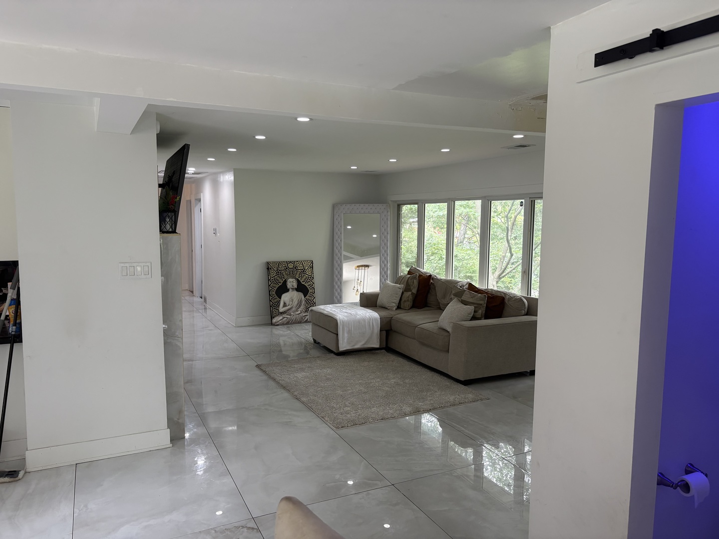 23000 Sherman Road Steger, IL 60475 - Photo 5 of 8 a living room with furniture and a large window