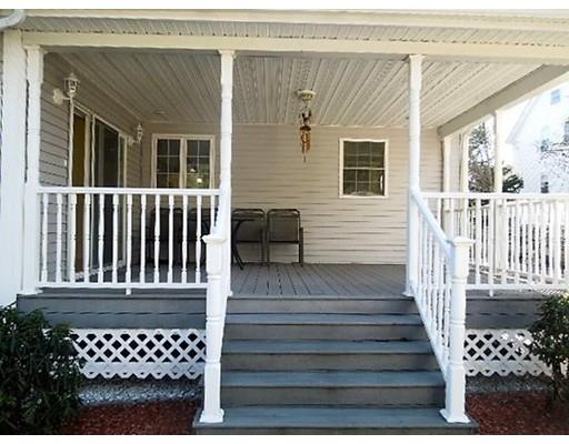151 Groton Road Chelmsford, MA 01863 - Photo 23 of 29 a view of a wooden balcony with a barbeque