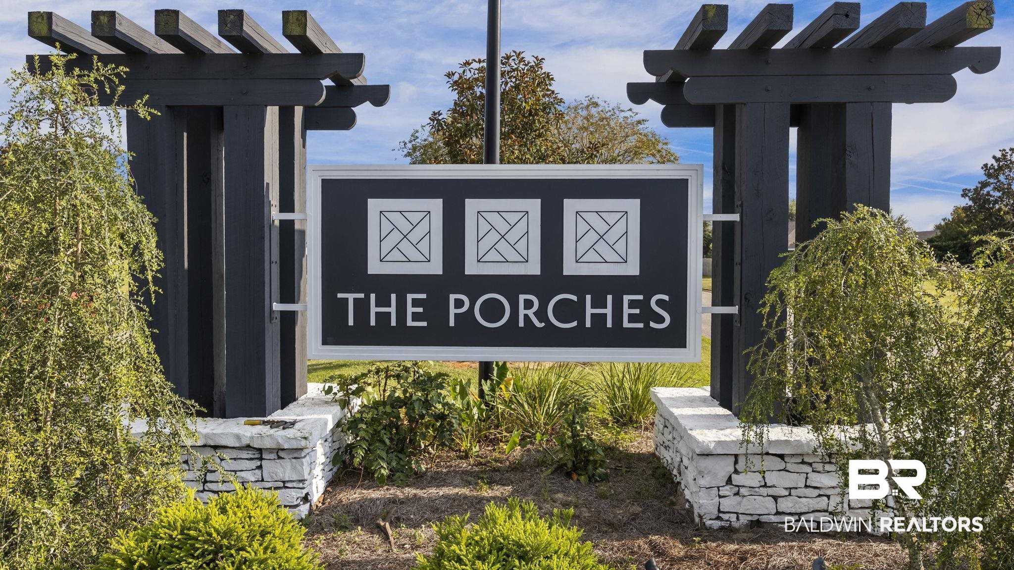 24264 Veranda Circle Elberta, AL 36530 - Photo 2 of 41 Community sign featuring a pergola