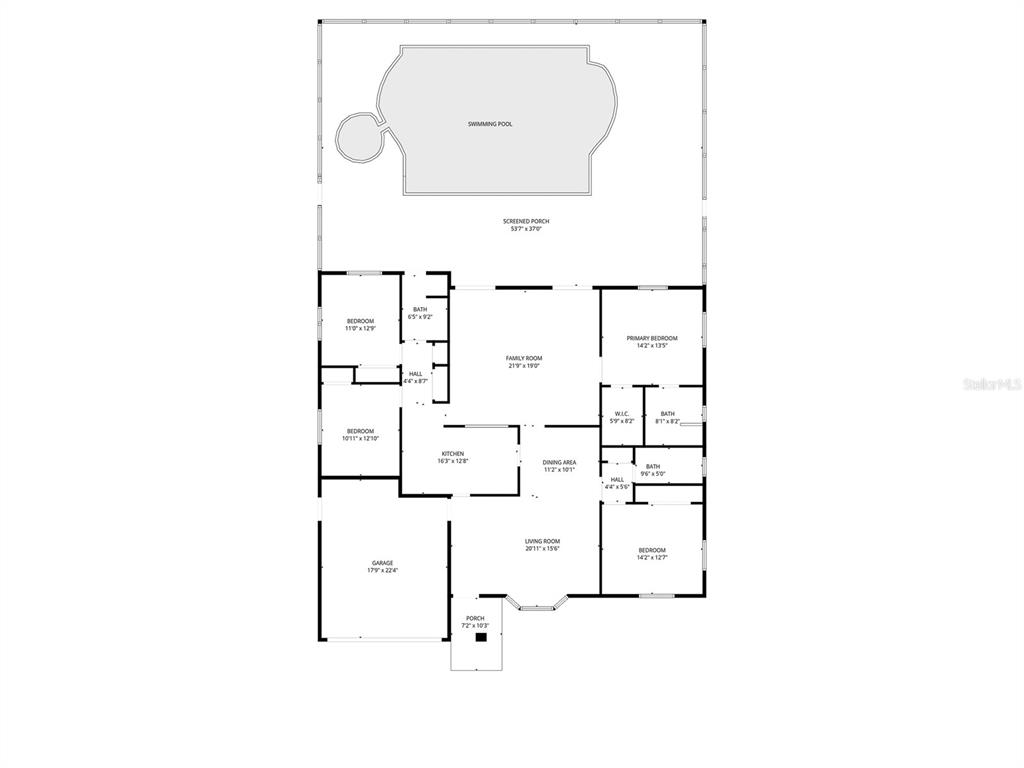 9628 122nd Way Seminole, FL 33772 - Photo 2 of 53 a picture of floor plan