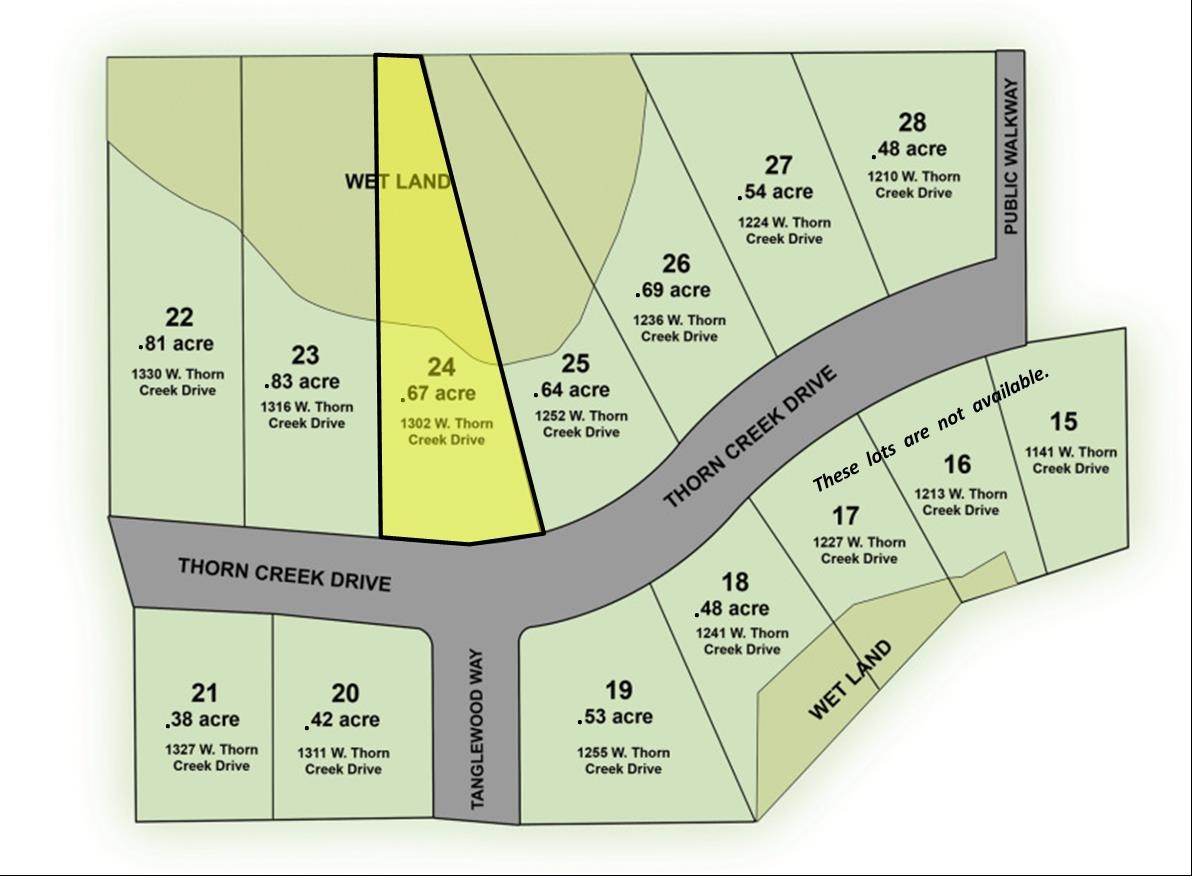 1302 West Thorn Creek Dr Unit 24  