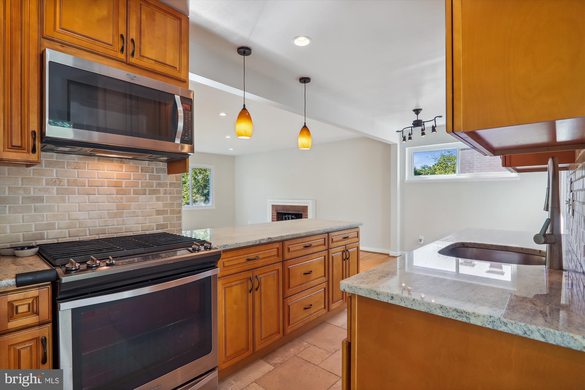 10708 Lombardy Road Silver Spring, MD 20901 - Photo 12 of 95 Gas stove & built-in microwave