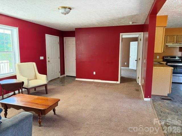 4084 Carpenters Cove Road Claremont, NC 28610 - Photo 15 of 27 a living room with furniture pool table and window
