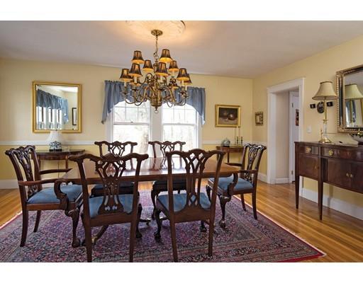 143 Windsor Road Newton, MA 02468 - Photo 3 of 9 a view of a dining room with furniture and wooden floor