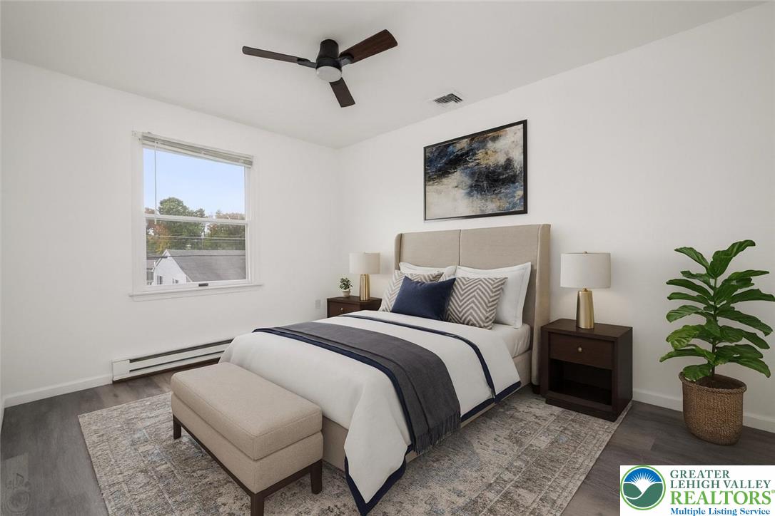 2735 Fairview Street Bethlehem, PA 18020 - Photo 25 of 43 a bedroom with bed and a painting on the wall