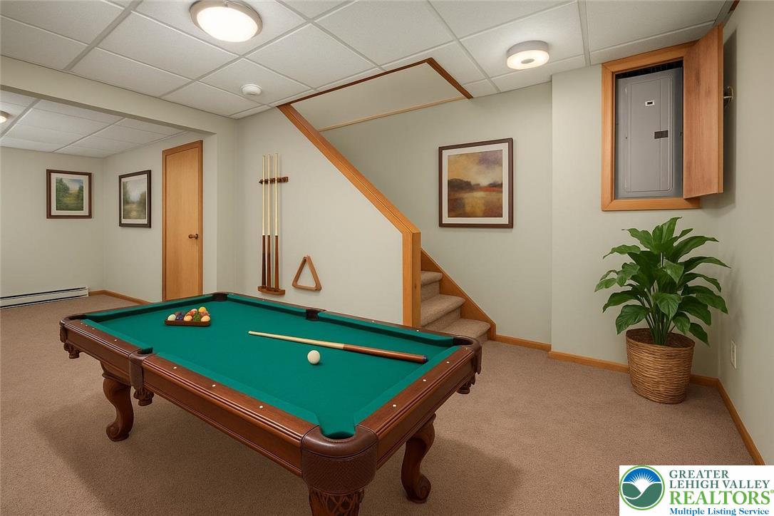 2735 Fairview Street Bethlehem, PA 18020 - Photo 27 of 43 a room with pool table and potted plants