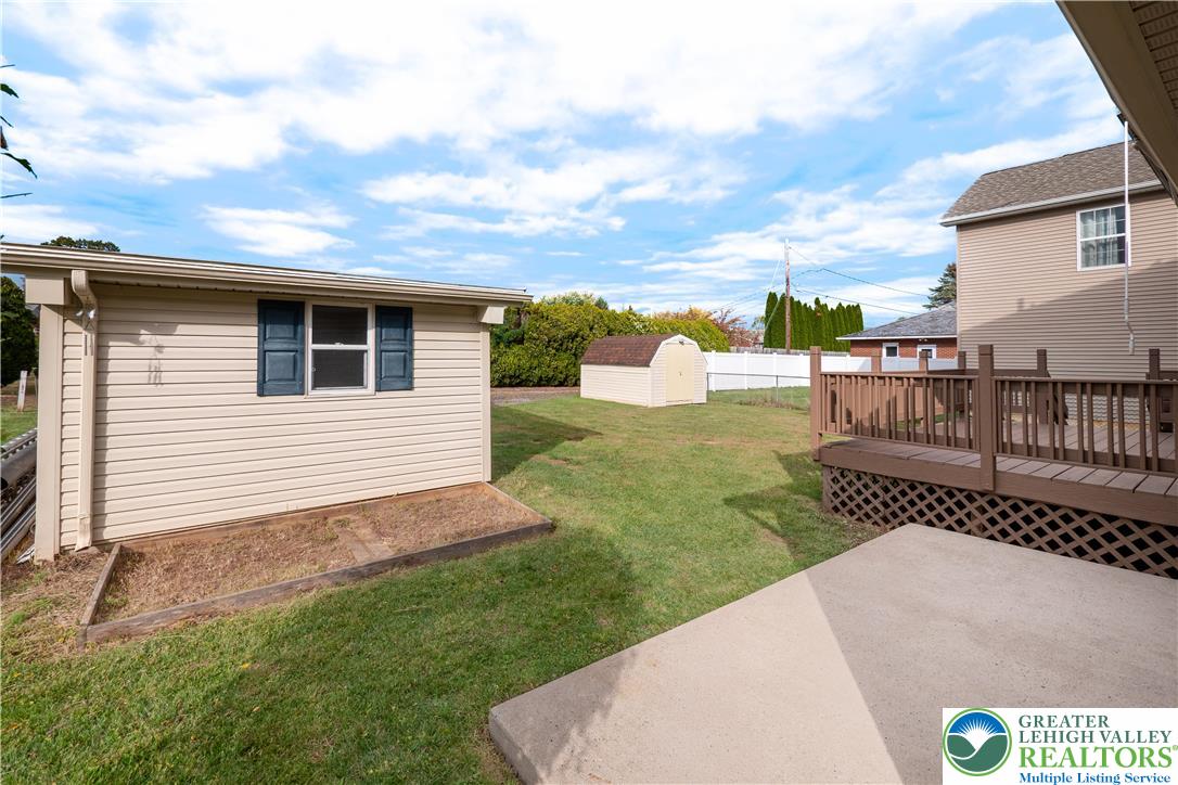 2735 Fairview Street Bethlehem, PA 18020 - Photo 29 of 43 a view of a backyard with a garden