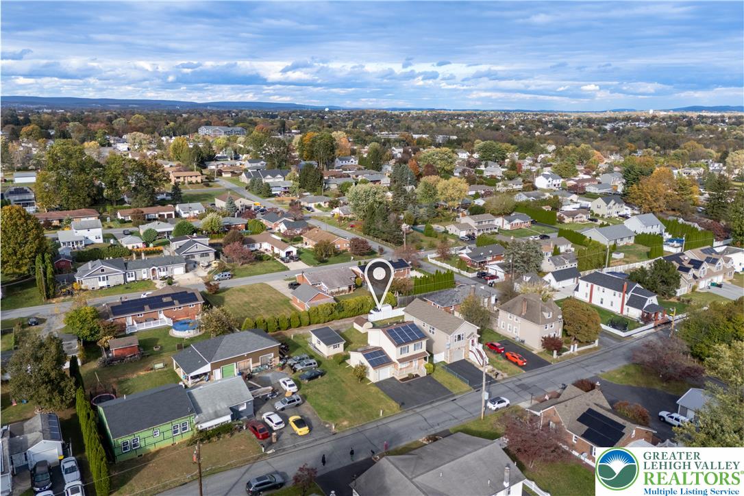 2735 Fairview Street Bethlehem, PA 18020 - Photo 36 of 43 an aerial view of residential building with parking space