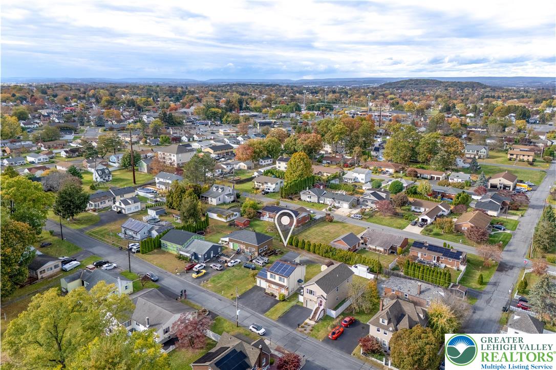 2735 Fairview Street Bethlehem, PA 18020 - Photo 38 of 43 an aerial view of residential building and parking space