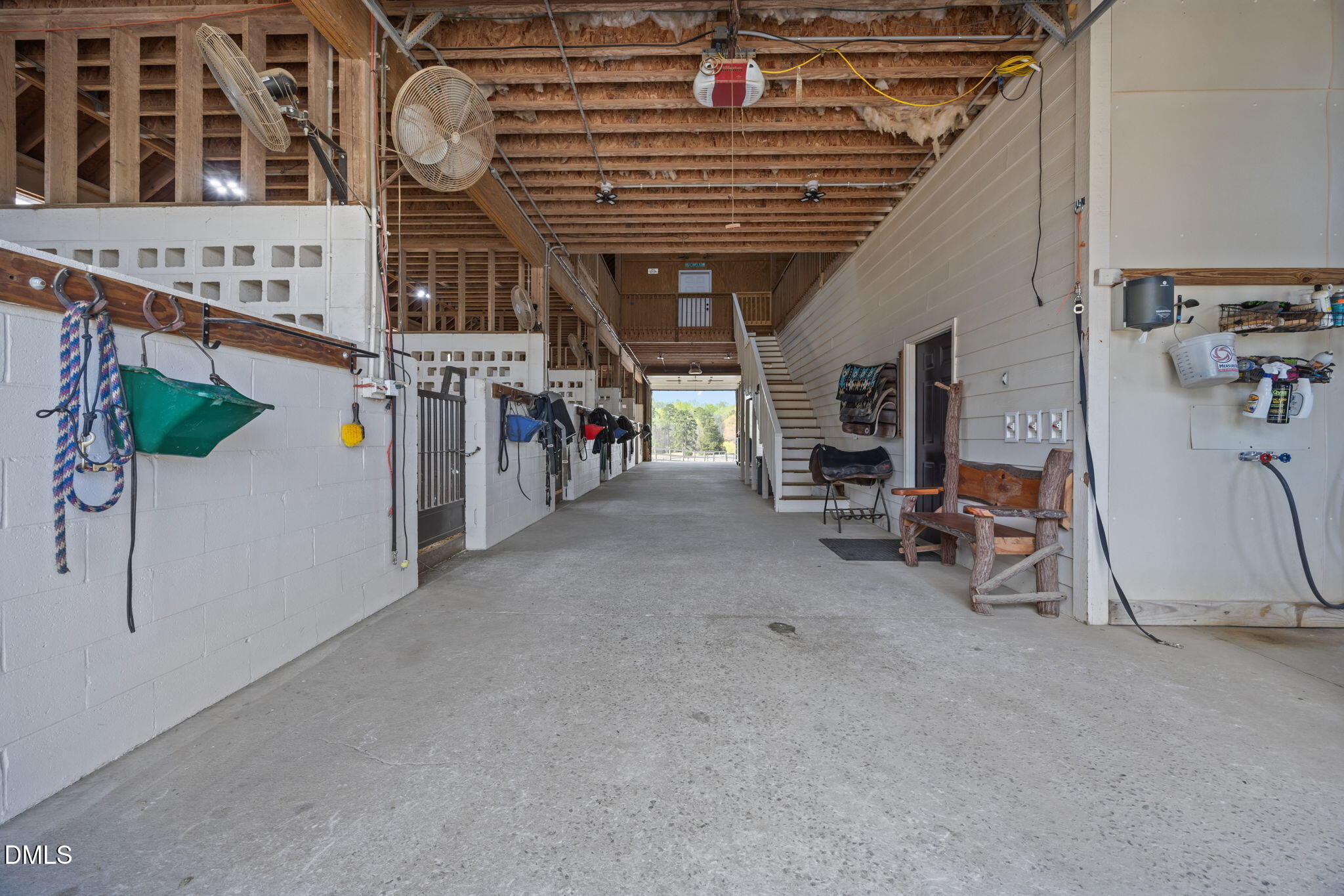 4578 Millpoint Road Greensboro, NC 27406 - Photo 26 of 66 Barn aisle