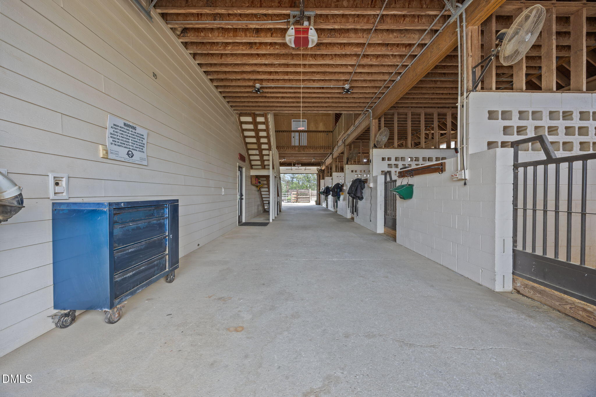 4578 Millpoint Road Greensboro, NC 27406 - Photo 29 of 66 Barn aisle