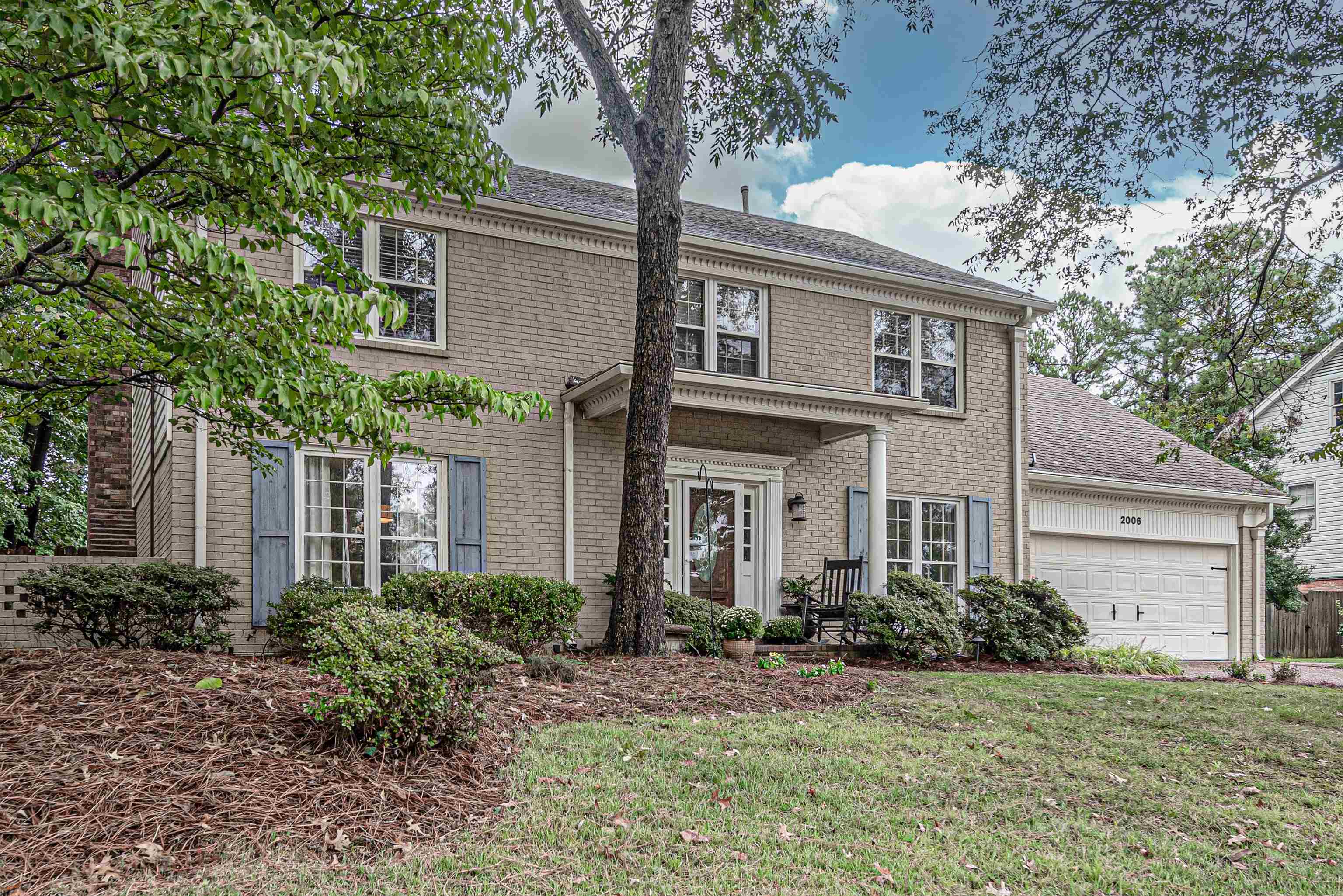 2006 Cordes Road Germantown, TN 38139 - Photo 1 of 36 View of front of home with a garage and a front lawn