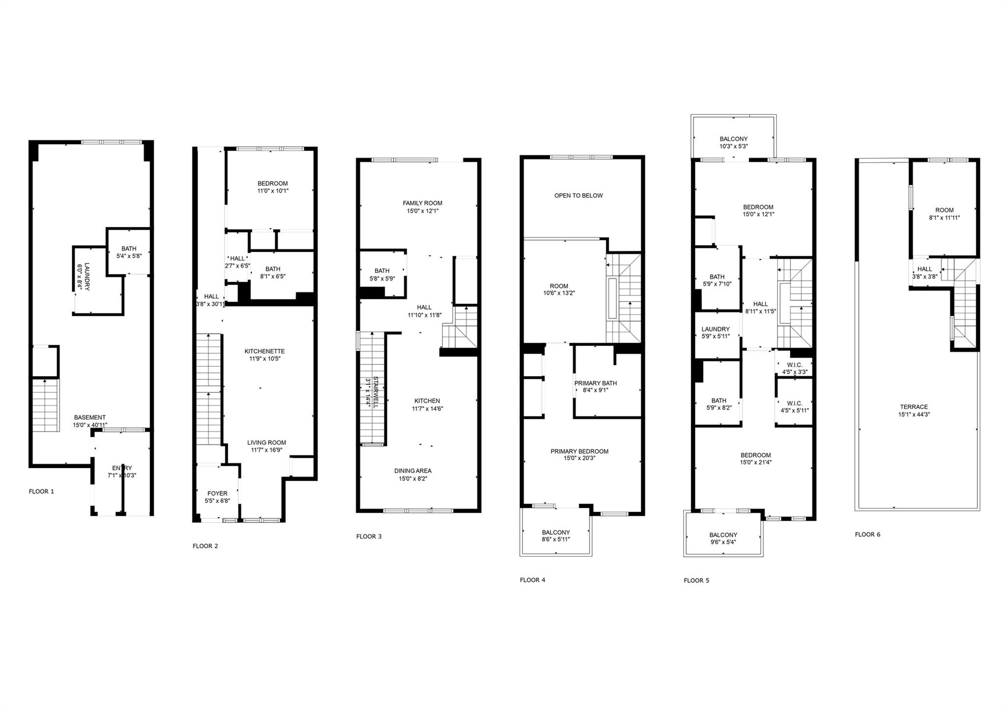 312 Fenimore Street Brooklyn, NY 11225 - Photo 37 of 37 Floor plan / room layout