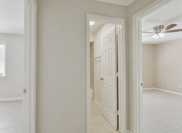 a view of empty room